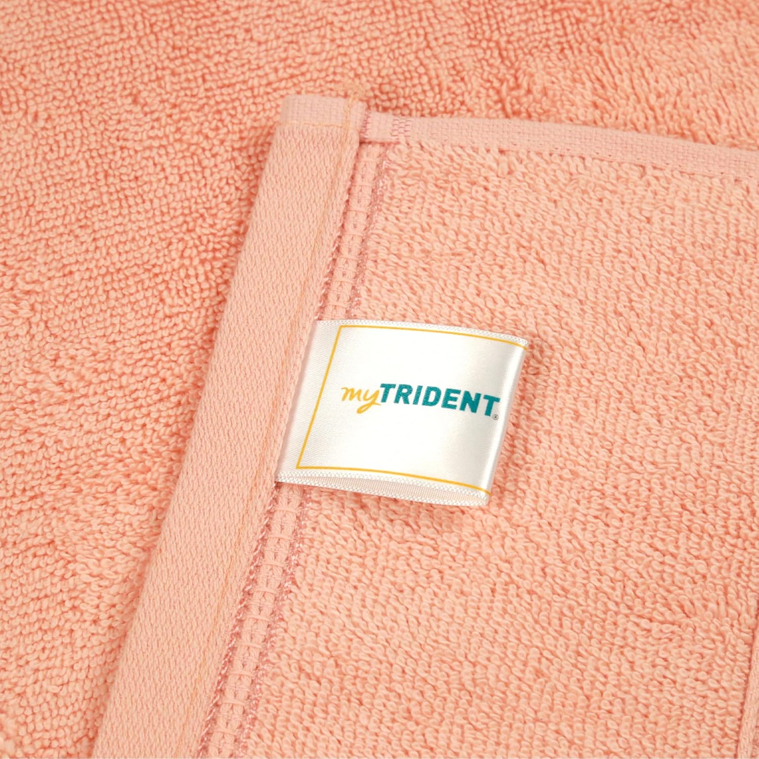 CLASSIC HAND TOWEL Set, 100% Cotton, 525 GSM, Super Soft TENDER PEACH (40 cm × 60 cm)